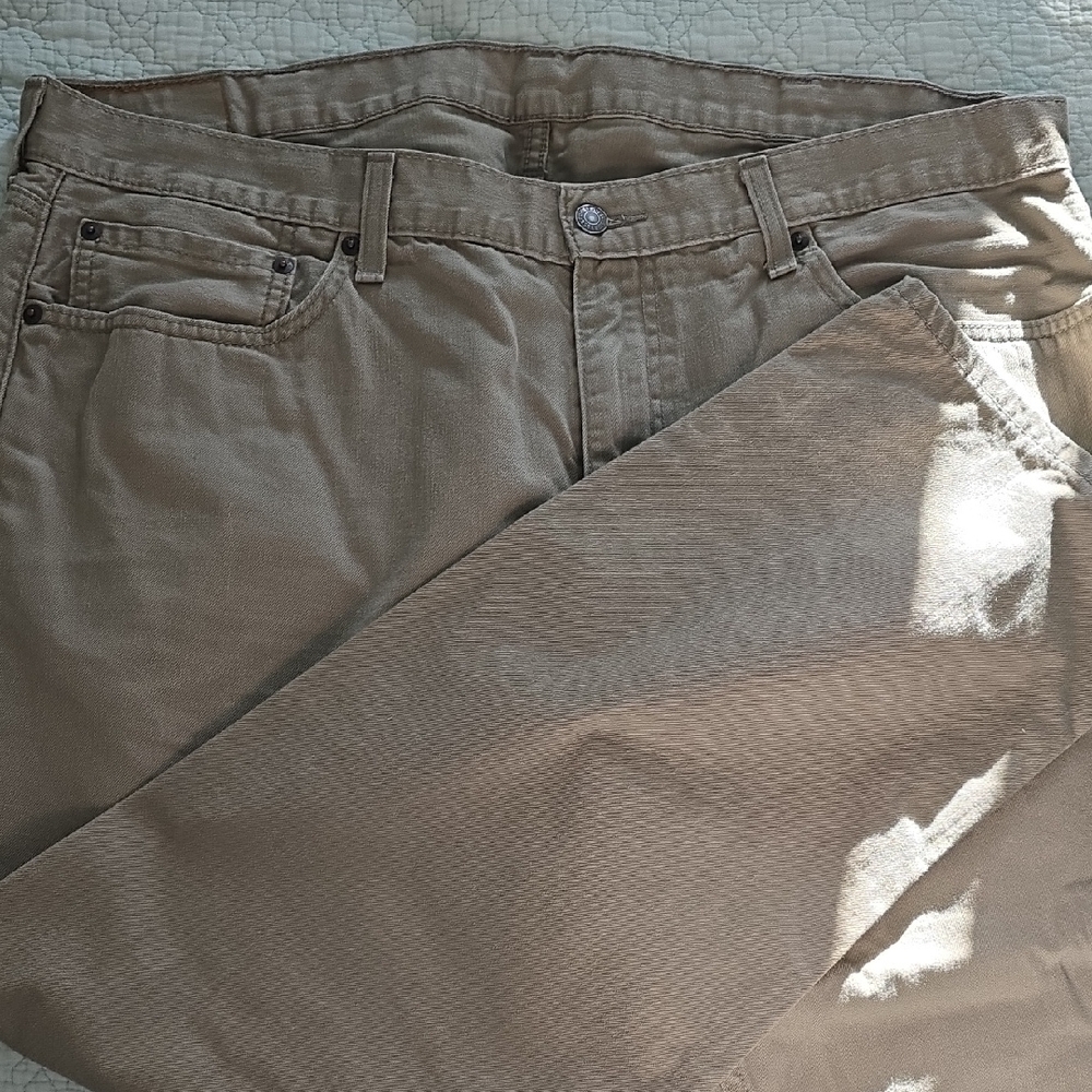 Men's Tan Jeans Levi 40 - 30